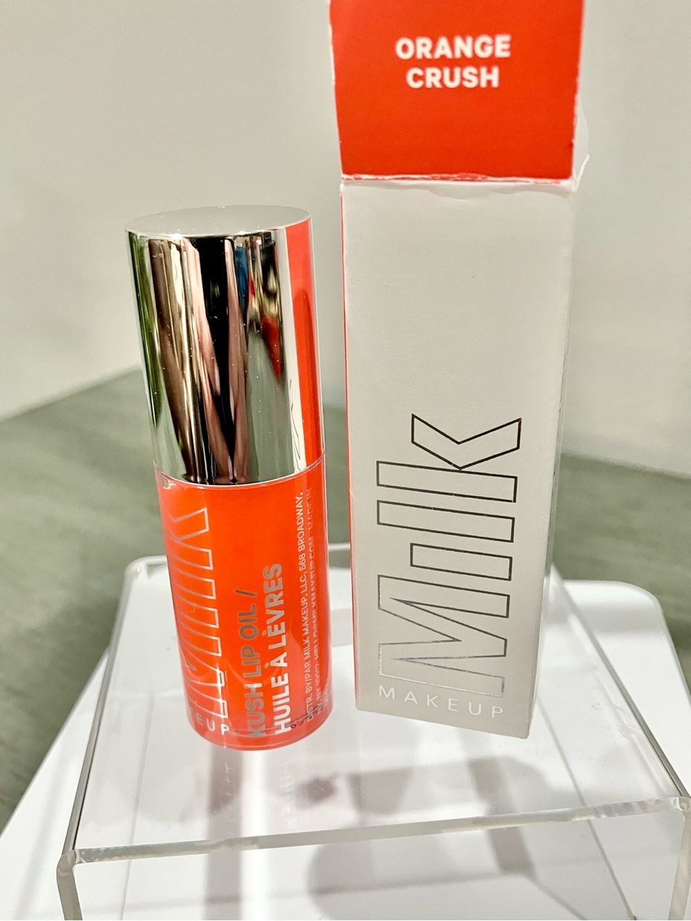 Milk Makeup Lip Oil Gloss in Orange Crush